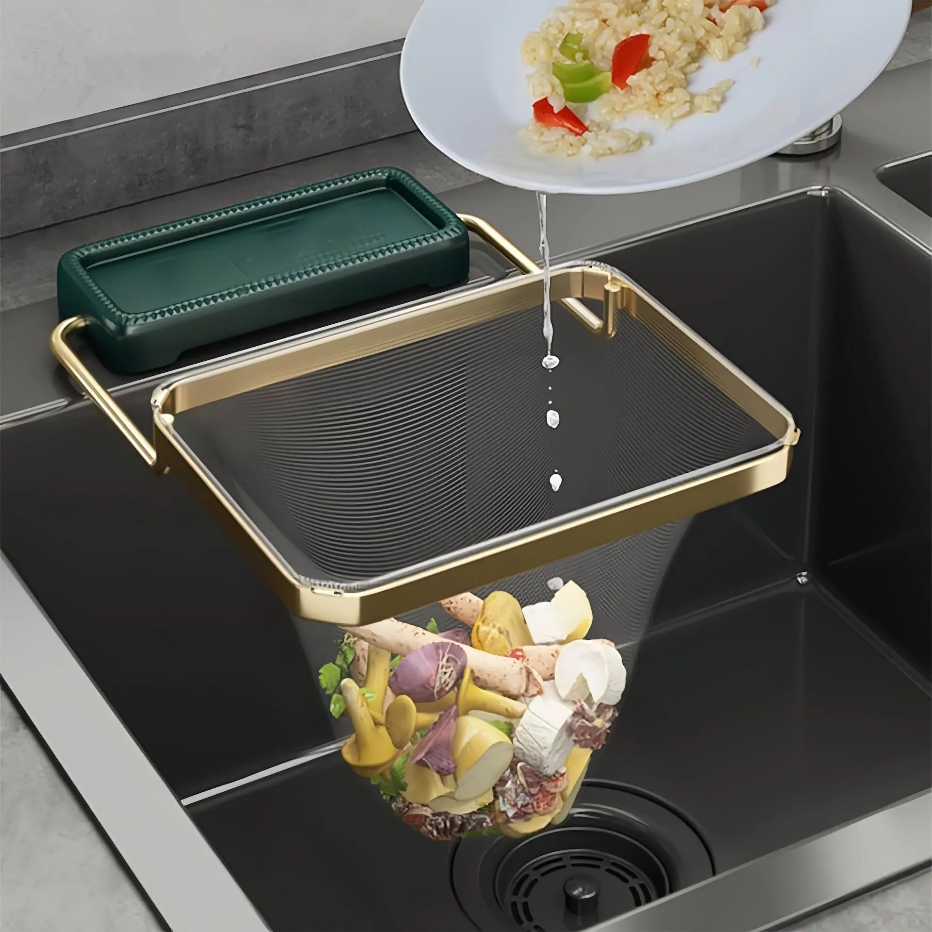 Homelia™ Katlanabilir Lavabo Çöp Filtresi Homelia