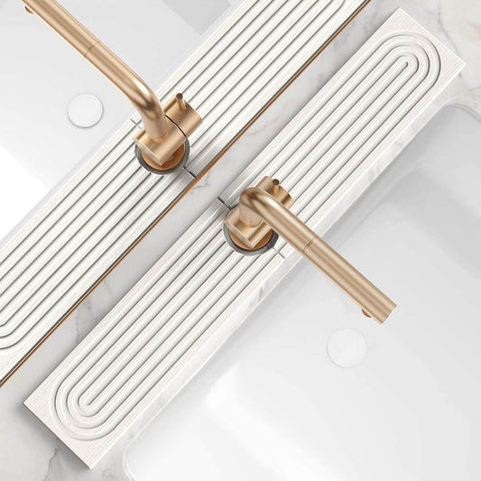 Homelia™ Modern Taş Lavabo Musluk Matı